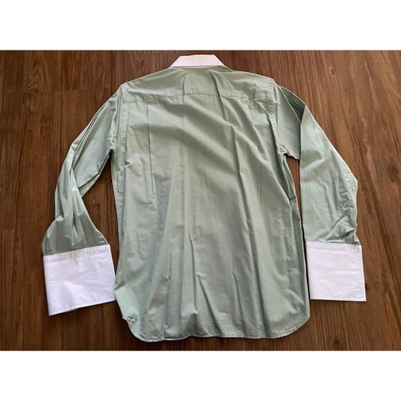 Modena French Cuff Button Up Shirt (Regular Fit 15.5 32/33) - Picture 2 of 6